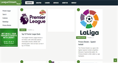 Desktop Screenshot of leaguestream.net